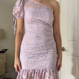 ASOS love triangle mini dress